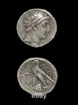 Seleucid Kingdom, Demetrios II. SILVER Tetradrachm. TYRE