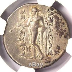 Seleucid Seleucus II AR Tetradrachm Coin 246-225 BC Certified NGC Choice VF