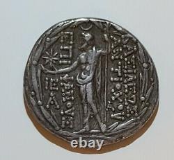 Seleucid Silver Tetradrachm, Antiochos VIII Epiphanes 121-97BC, Beautiful Tone