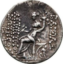 Seleukid Kingdom Antioch Demetrios I Soter Tetradrachm AR 28mm 16.34g 78