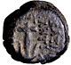 Seleukid Occupation Of Judaea Jerusalem Anchor Lily Ancient Greek Coin Prutah