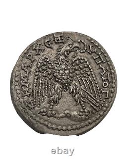 Septimius Severus AR Tetradrachm of Antioch, Seleucis and Pieria. Circa AD 208-2