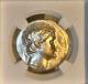 Shining H? Mp Greek Fine Style 246-225 Bc Seleucus Ii Silver Tetradrachm Ngc Au