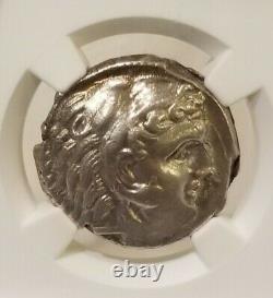 Sicily, Siculo-Punic Tetradrachm NGC AU Ancient Silver Coin