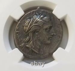 Sicily, Syracuse Agathocles Tetradrachm NGC Choice VF 5/3 Ancient Silver Coin