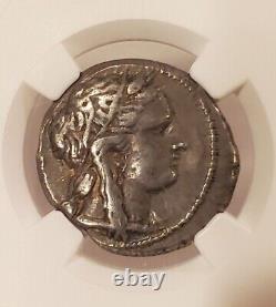 Sicily Syracuse Agathocles Tetradrachm NGC VF Ancient Silver Coin
