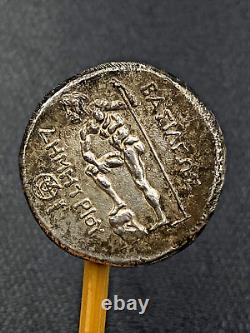 Silver Coin of Alexander Thrace Byzantion. AR Tetradrachm, circa. 90-80 BC 22.3g