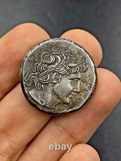 Silver Coin of Alexander Thrace Byzantion. AR Tetradrachm, circa. 90-80 BC 22.3g