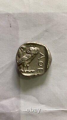 Silver tetradrachm of Athens circa 430 BC