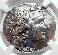 THASOS Thrace 148BC Authentic Ancient Silver Greek Tetradrachm Coin NGC i72601