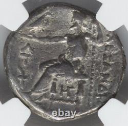 TetraDrachm NGC FINE Alexander the Great III 336-323 Kingdom Macedon Silver Coin