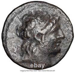 Tetradrachm NGC FINE F Seleucid Kingdom Antiochus VII 138-129 BC AR Silver Coin