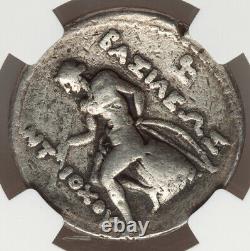 Tetradrachm NGC VG Seleucid Kingdom Antiochus I 281-261 BC AR LARGE Silver Coin