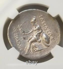 Thrace, Byzantium Tetradrachm Alexander III NGC VF Ancient Silver Coin