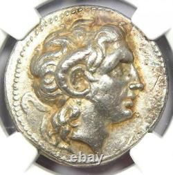 Thrace Lysimachus Alexander AR Tetradrachm Coin 305-281 BC Certified NGC XF