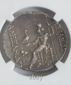 Thrace Mesambria Alecander III Tetradrachm NGC Choice VF Ancient Silver Coin