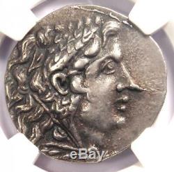 Thrace Odessus Alexander the Great III AR Tetradrachm Coin 125-70 BC NGC XF