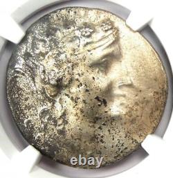 Thrace Thasos AR Tetradrachm Silver Coin (100 BC) Certified NGC VF