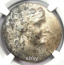 Thrace Thasos AR Tetradrachm Silver Coin (100 BC) Certified NGC VF