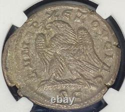 Trajan Decius AD 249-251 Roman Empire Antioch BI Tetradrachm Silver Coin, NGC XF