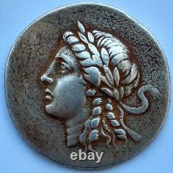 Troas, Alexanderia, Scarce Silver Tetradrachm Apollo Ca. 171-166 BC