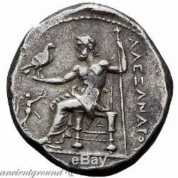 Uncertain Mint Alexander The Great Silver Tetradrachm Coin 336-322 Bc