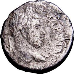 VERY RARE Judaea Samaria Macrinus, Tetradrachm (217-218 AD) Caesarea Maritima