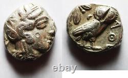 ZURQIEH -AD2299- Attica. Athens. 454 404 BC. Silver Tetradrachm