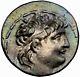 138-129 Av. J.-c. Seleucid Antiochus Vii Tétradrachme D'argent Ngc Choice Vf Color Toned