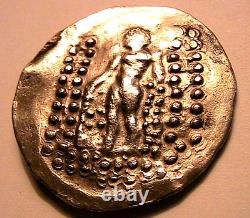 150-50 av. J.-C. Celtiques danubiens Thasos Dionysos Obv Héraklès Rev VF Monnaie antique celtique