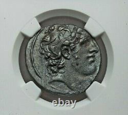 152-145 Bc Seleucid Kingdom Alexander I Balas Ar Silver Tetradrachm Ngc Ch Vf