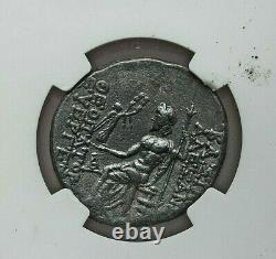 152-145 Bc Seleucid Kingdom Alexander I Balas Ar Silver Tetradrachm Ngc Ch Vf