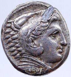 ALEXANDRE III le GRAND Tétradrachme 323 av. J.-C. Ancienne pièce de monnaie grecque en argent i118888