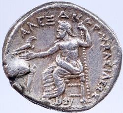 ALEXANDRE III le GRAND Tétradrachme 323 av. J.-C. Ancienne pièce de monnaie grecque en argent i118888