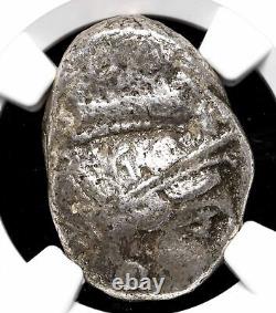 ATTICA, Athènes. Tétradrachme d'argent, 393-294 av. J.-C., Chouette, NGC Fine
