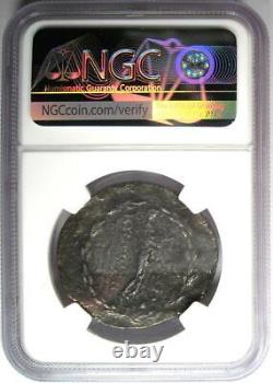 Aeolis Myrina Ar Tetradrachm Silver Coin (100 Av. J.-c.) Certifié Ngc Vf Rare