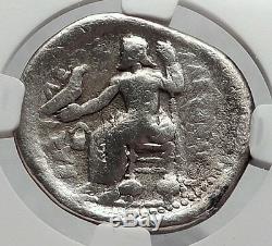 Alexander III Le Grand 311bc Tétradrachme D'argent Grec Ancien Monnaie Ngc I60188