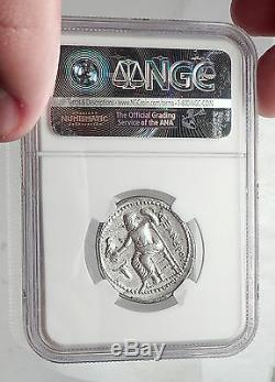 Alexander III Le Grand 336bc Tetradrachm Argent Grec Ancien Monnaie Ngc I63343