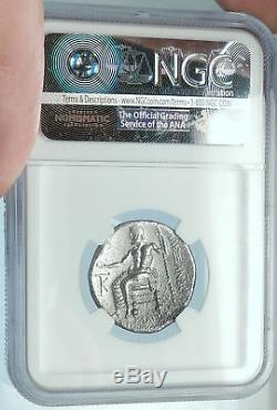 Alexander III Le Grand Tétradrachme D'argent Grec Ancien Coin Chypre Ngc I65992