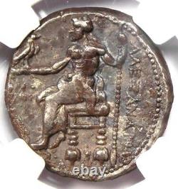 Alexander Le Grand III Ar Tetradrachm Coin 336-323 Bc Certified Ngc Vf