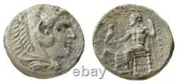 Alexander Le Grand Tétradrachme Durée De Vie-320 Av. J.-c. Damas Hérakles, Zeus Ram Coin