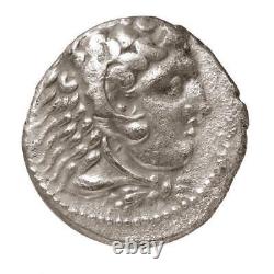Alexander Le Grand. Tyre, Phoenicia Menthe. Herakles, Zeus Grec Tetradrachm Coin