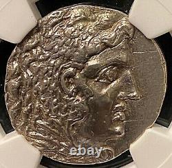 Alexander The Great 125/70bc Odessos Ancient Greek Silver Tetradrachm Ngc Ch Vf