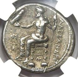 Alexander The Great III Ar Tetradrachm 336 Bc Ngc Xf Rare Lifetime Issue