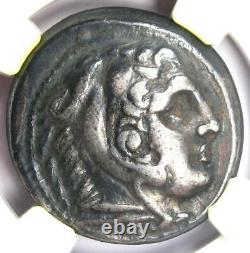 Alexander The Great III Ar Tetradrachm Coin 336-323 Bc Certifié Ngc Vf