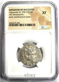 Alexander The Great III Ar Tetradrachm Coin 336-323 Bc Certified Ngc Xf (ef)