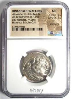 Alexander The Great III Ar Tetradrachm Coin 336 Bc Certified Ngc Ms (unc)