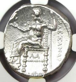 Alexander The Great III Ar Tetradrachm Pièce 336-323 Bc Certifié Ngc Choice Vf