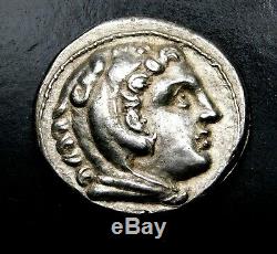 Alexandre Le Grand. Belle Superbe Tetradrachm. Grec Ancien Silver Coin