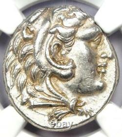 Alexandre Le Grand III Ar Argent Tetrachme Seleucus I Coin 312-281 Av. J.-c. Ngc Au